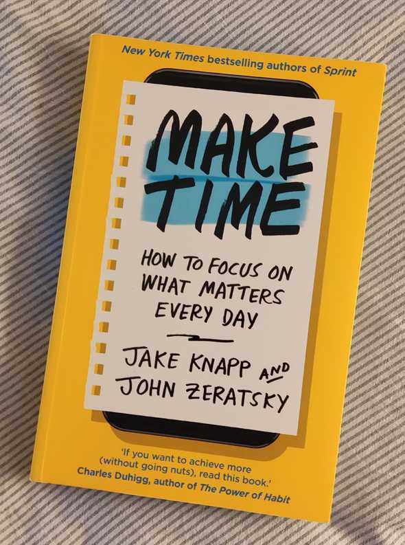 make time book cover